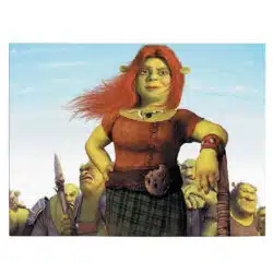 Tablou afis Shrek Fiona desene animate 4635 front