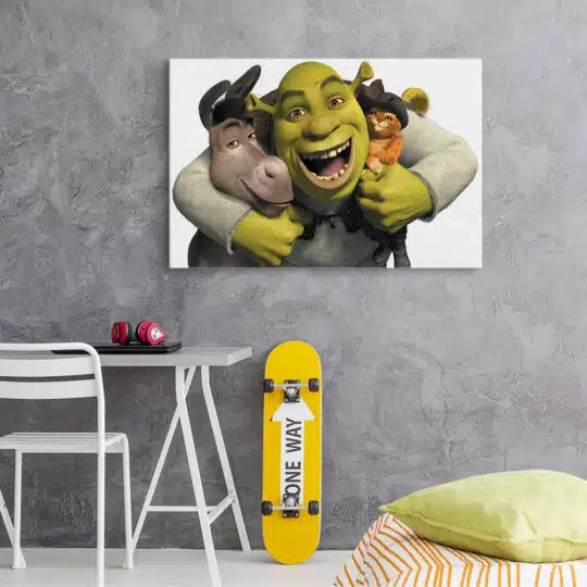 Tablou afis Shrek desene animate 4634 camera adolescent