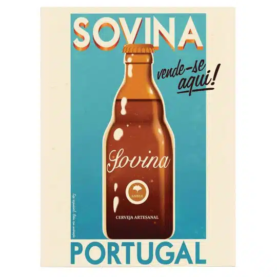 Tablou afis Sovina Portugal vintage 3974 front