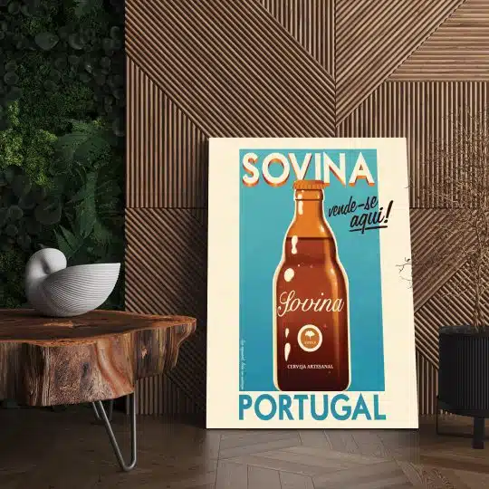 Tablou afis Sovina Portugal vintage 3974 living