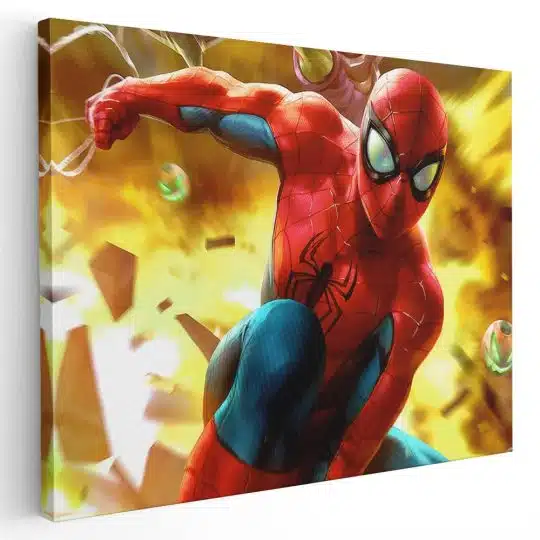 Tablou afis Spiderman desene animate 2206 - Afis Poster Tablou afis Spiderman desene animate pentru living casa birou bucatarie livrare in 24 ore la cel mai bun pret.