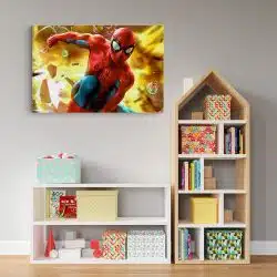 Tablou afis Spiderman desene animate 2206 camera copii - Afis Poster Tablou afis Spiderman desene animate pentru living casa birou bucatarie livrare in 24 ore la cel mai bun pret.