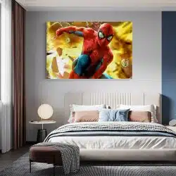 Tablou afis Spiderman desene animate 2206 dormitor - Afis Poster Tablou afis Spiderman desene animate pentru living casa birou bucatarie livrare in 24 ore la cel mai bun pret.