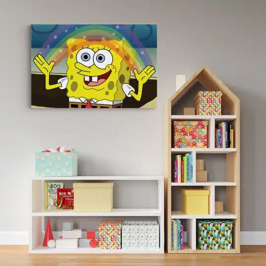 Tablou afis SpongeBob desene animate 2207 camera copii - Afis Poster Tablou afis SpongeBob desene animate pentru living casa birou bucatarie livrare in 24 ore la cel mai bun pret.