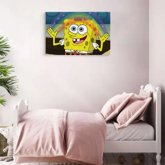 Tablou afis SpongeBob desene animate 2207 camera copii mic - Afis Poster Tablou afis SpongeBob desene animate pentru living casa birou bucatarie livrare in 24 ore la cel mai bun pret.