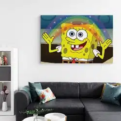 Tablou afis SpongeBob desene animate 2207 living - Afis Poster Tablou afis SpongeBob desene animate pentru living casa birou bucatarie livrare in 24 ore la cel mai bun pret.