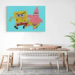 Tablou afis SpongeBob desene animate 2208 bucatarie3 - Afis Poster Tablou afis SpongeBob desene animate pentru living casa birou bucatarie livrare in 24 ore la cel mai bun pret.