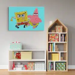 Tablou afis SpongeBob desene animate 2208 camera copii - Afis Poster Tablou afis SpongeBob desene animate pentru living casa birou bucatarie livrare in 24 ore la cel mai bun pret.