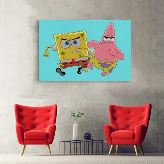 Tablou afis SpongeBob desene animate 2208 hol - Afis Poster Tablou afis SpongeBob desene animate pentru living casa birou bucatarie livrare in 24 ore la cel mai bun pret.