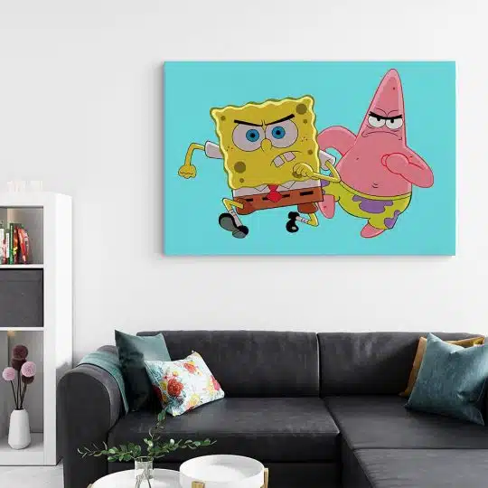 Tablou afis SpongeBob desene animate 2208 living - Afis Poster Tablou afis SpongeBob desene animate pentru living casa birou bucatarie livrare in 24 ore la cel mai bun pret.