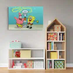 Tablou afis SpongeBob desene animate 2209 camera copii - Afis Poster Tablou afis SpongeBob desene animate pentru living casa birou bucatarie livrare in 24 ore la cel mai bun pret.