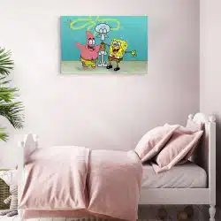 Tablou afis SpongeBob desene animate 2209 camera copii mic - Afis Poster Tablou afis SpongeBob desene animate pentru living casa birou bucatarie livrare in 24 ore la cel mai bun pret.