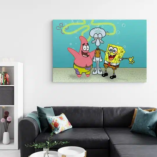 Tablou afis SpongeBob desene animate 2209 living - Afis Poster Tablou afis SpongeBob desene animate pentru living casa birou bucatarie livrare in 24 ore la cel mai bun pret.