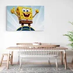 Tablou afis SpongeBob desene animate 2210 bucatarie3 - Afis Poster Tablou afis SpongeBob desene animate pentru living casa birou bucatarie livrare in 24 ore la cel mai bun pret.