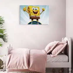 Tablou afis SpongeBob desene animate 2210 camera copii mic - Afis Poster Tablou afis SpongeBob desene animate pentru living casa birou bucatarie livrare in 24 ore la cel mai bun pret.