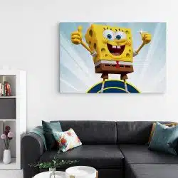 Tablou afis SpongeBob desene animate 2210 living - Afis Poster Tablou afis SpongeBob desene animate pentru living casa birou bucatarie livrare in 24 ore la cel mai bun pret.