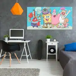 Tablou afis SpongeBob desene animate 2211 tablou camera tineret - Afis Poster Tablou afis SpongeBob desene animate pentru living casa birou bucatarie livrare in 24 ore la cel mai bun pret.