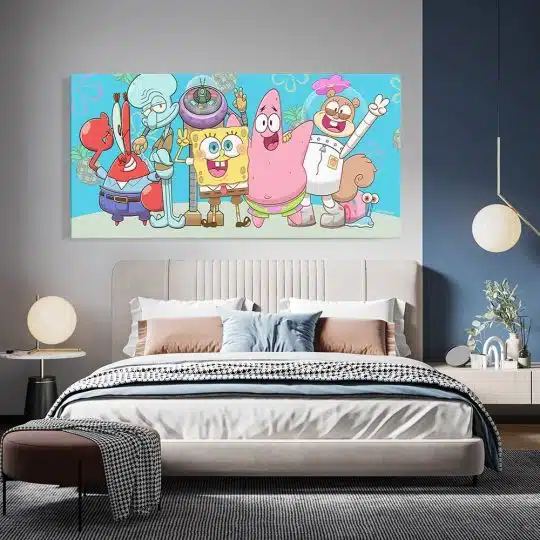 Tablou afis SpongeBob desene animate 2211 tablou dormitor - Afis Poster Tablou afis SpongeBob desene animate pentru living casa birou bucatarie livrare in 24 ore la cel mai bun pret.