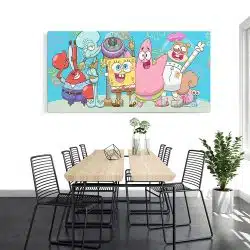 Tablou afis SpongeBob desene animate 2211 tablou modern bucatarie - Afis Poster Tablou afis SpongeBob desene animate pentru living casa birou bucatarie livrare in 24 ore la cel mai bun pret.