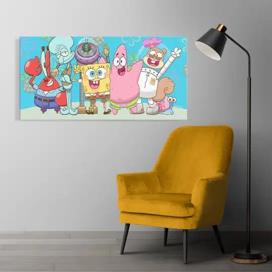 Tablou afis SpongeBob desene animate 2211 tablou receptie - Afis Poster Tablou afis SpongeBob desene animate pentru living casa birou bucatarie livrare in 24 ore la cel mai bun pret.