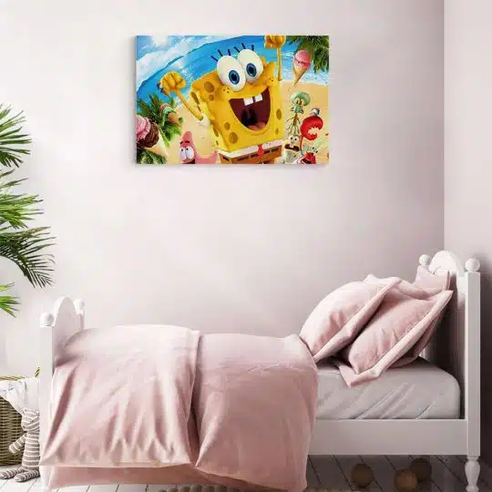 Tablou afis SpongeBob desene animate 2217 camera copii mic - Afis Poster Tablou afis SpongeBob desene animate pentru living casa birou bucatarie livrare in 24 ore la cel mai bun pret.