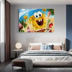 Tablou afis SpongeBob desene animate 2217 dormitor - Afis Poster Tablou afis SpongeBob desene animate pentru living casa birou bucatarie livrare in 24 ore la cel mai bun pret.