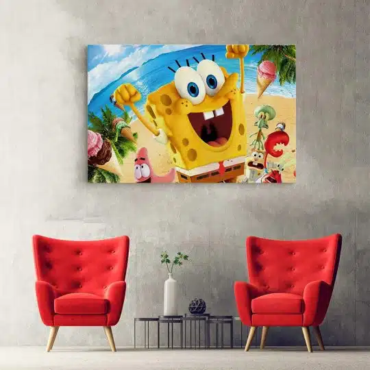 Tablou afis SpongeBob desene animate 2217 hol - Afis Poster Tablou afis SpongeBob desene animate pentru living casa birou bucatarie livrare in 24 ore la cel mai bun pret.