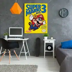 Tablou afis Super Mario Bros 3632 camera tineret