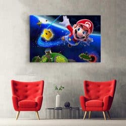 Tablou afis Super Mario Galaxy 3499 hol
