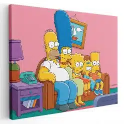 Tablou afis The Simpsons desene animate 4638