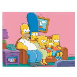 Tablou afis The Simpsons desene animate 4638 front