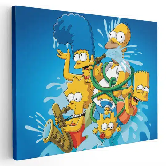 Tablou afis The Simpsons desene animate 4639