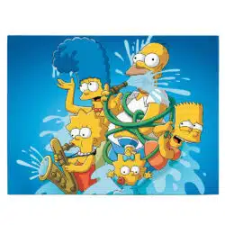 Tablou afis The Simpsons desene animate 4639 front