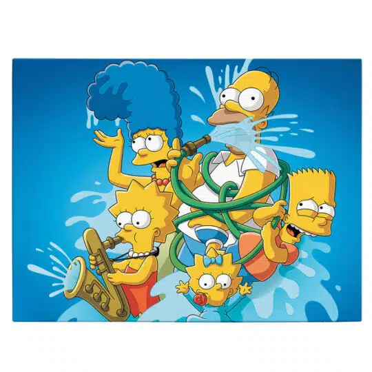 Tablou afis The Simpsons desene animate 4639 front