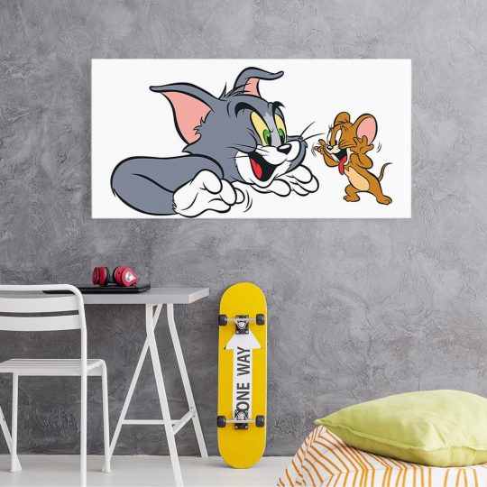 Tablou afis Tom si Jerry desene animate 2191 tablou camere copii - Afis Poster Tablou afis Mica Sirena desene animate pentru living casa birou bucatarie livrare in 24 ore la cel mai bun pret.