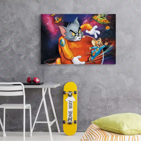 Tablou afis Tom si Jerry desene animate 4860 camera adolescent