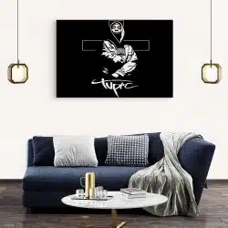 Tablou afis Tupac Shakur 2 Pac cantaret rap 2319 living modern 2 - Afis Poster Tablou afis Tupac Shakur 2 Pac cantaret rap pentru living casa birou bucatarie livrare in 24 ore la cel mai bun pret.