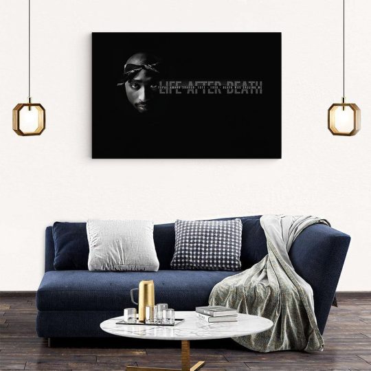 Tablou afis Tupac Shakur 2Pac cantaret rap 2389 living modern 2 - Afis Poster Tablou afis DJ Marshmello pentru living casa birou bucatarie livrare in 24 ore la cel mai bun pret.