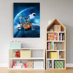 Tablou afis WALL E desene animate 4753 camera copii