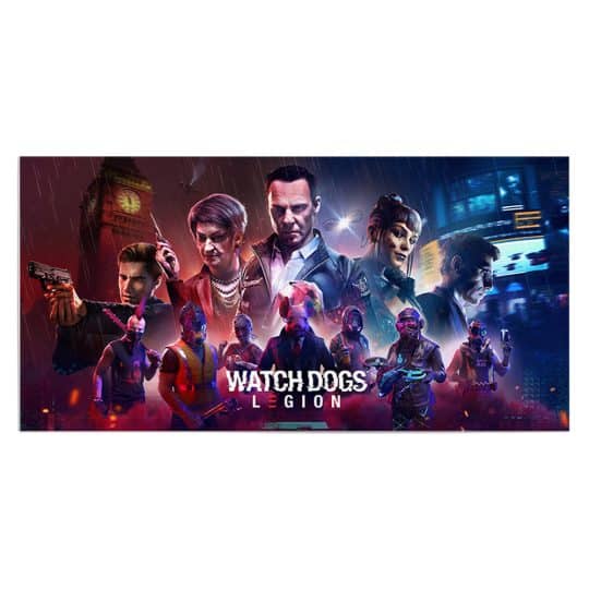Tablou afis Watch Dogs Legion 3456 front