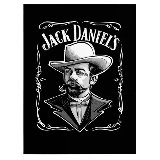 Tablou afis eticheta Jack Daniels 4003 front