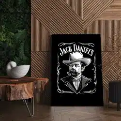 Tablou afis eticheta Jack Daniels 4003 living