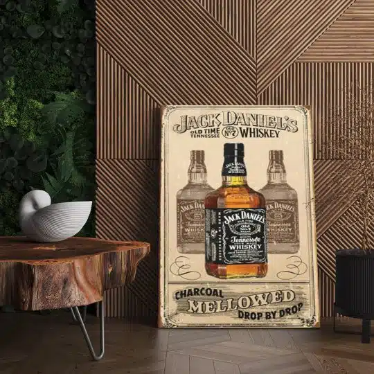 Tablou afis eticheta Jack Daniels 4005 living