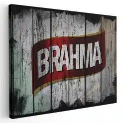 Tablou afis logo Brahma vintage 4094