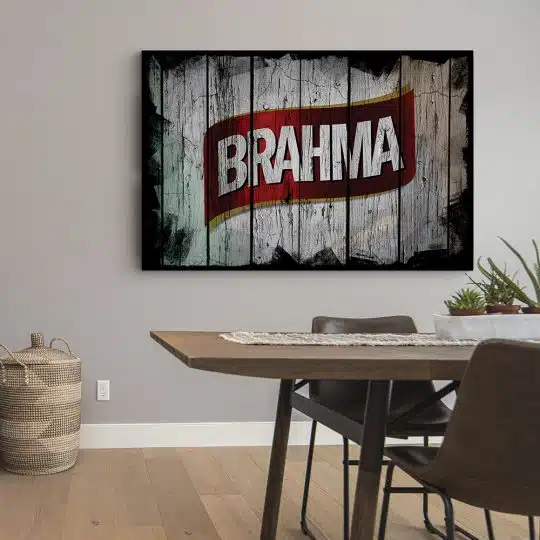 Tablou afis logo Brahma vintage 4094 bucatarie4