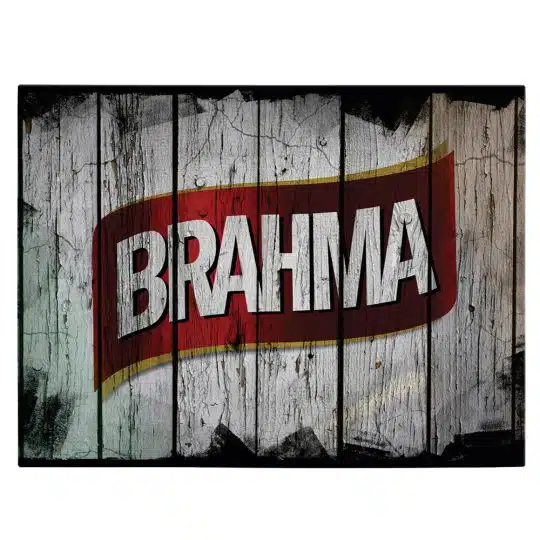 Tablou afis logo Brahma vintage 4094 front