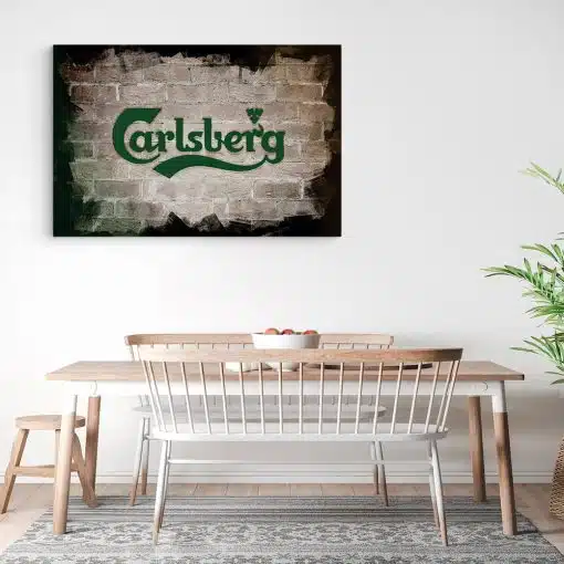 Tablou afis logo Carlsberg vintage 4091 bucatarie3