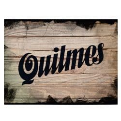 Tablou afis logo Quilmes vintage 4090 front