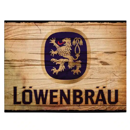 Tablou afis logo bere Lowenbrau 4121 front