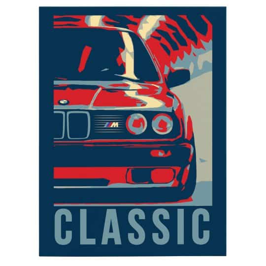 Tablou afis masina clasica vintage Classic 3226 front